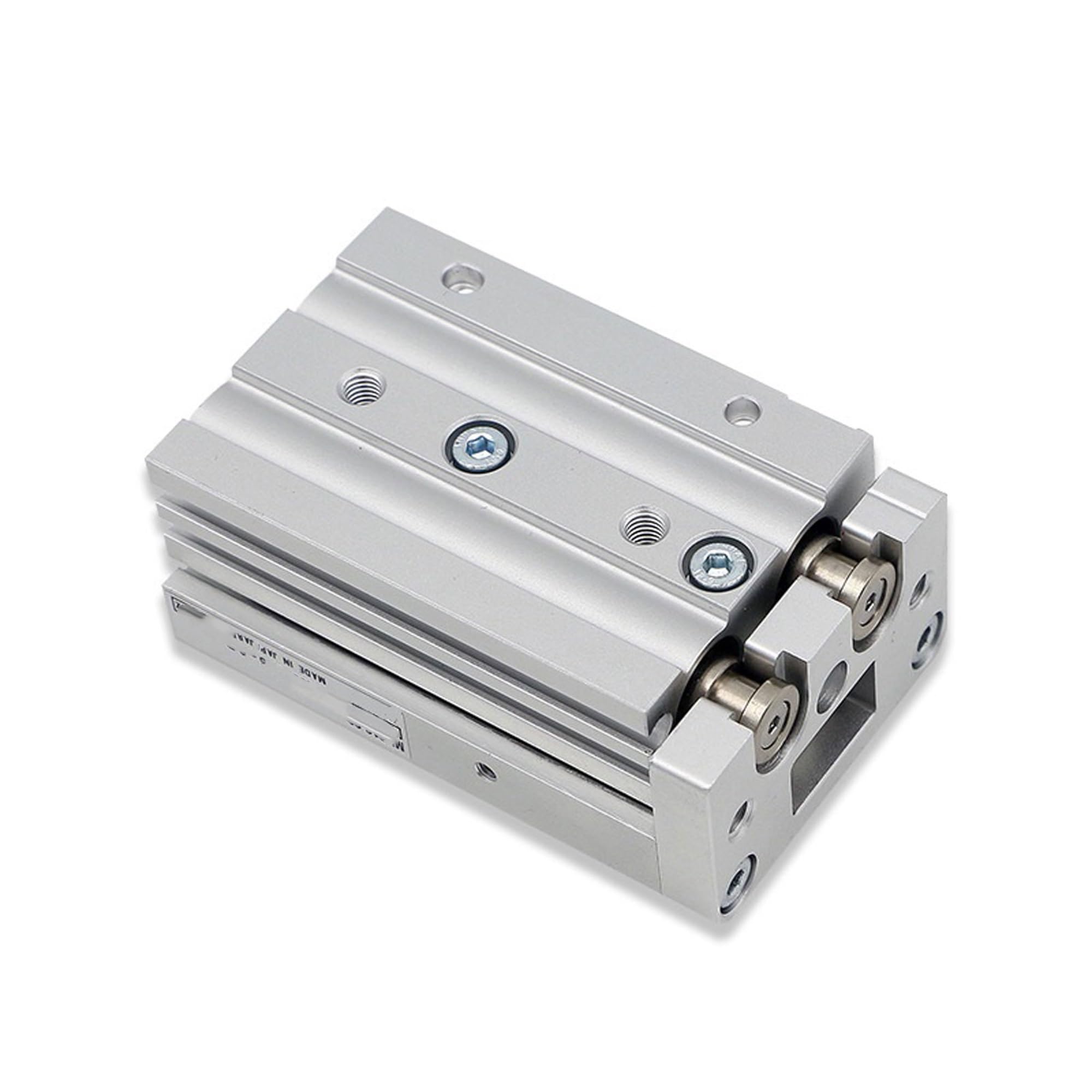 Bombola pneumatica MXS6-10 MXS6-20 MXS6-30 MXS6-40 MXS6-50 MXS8-10 MXS8-20 MXS8-30 MXS8-40 MXS8-50 MXS8-75 Cilindro pneumatico di scorrimento su rotaia A AS (Color : MXS8-10)