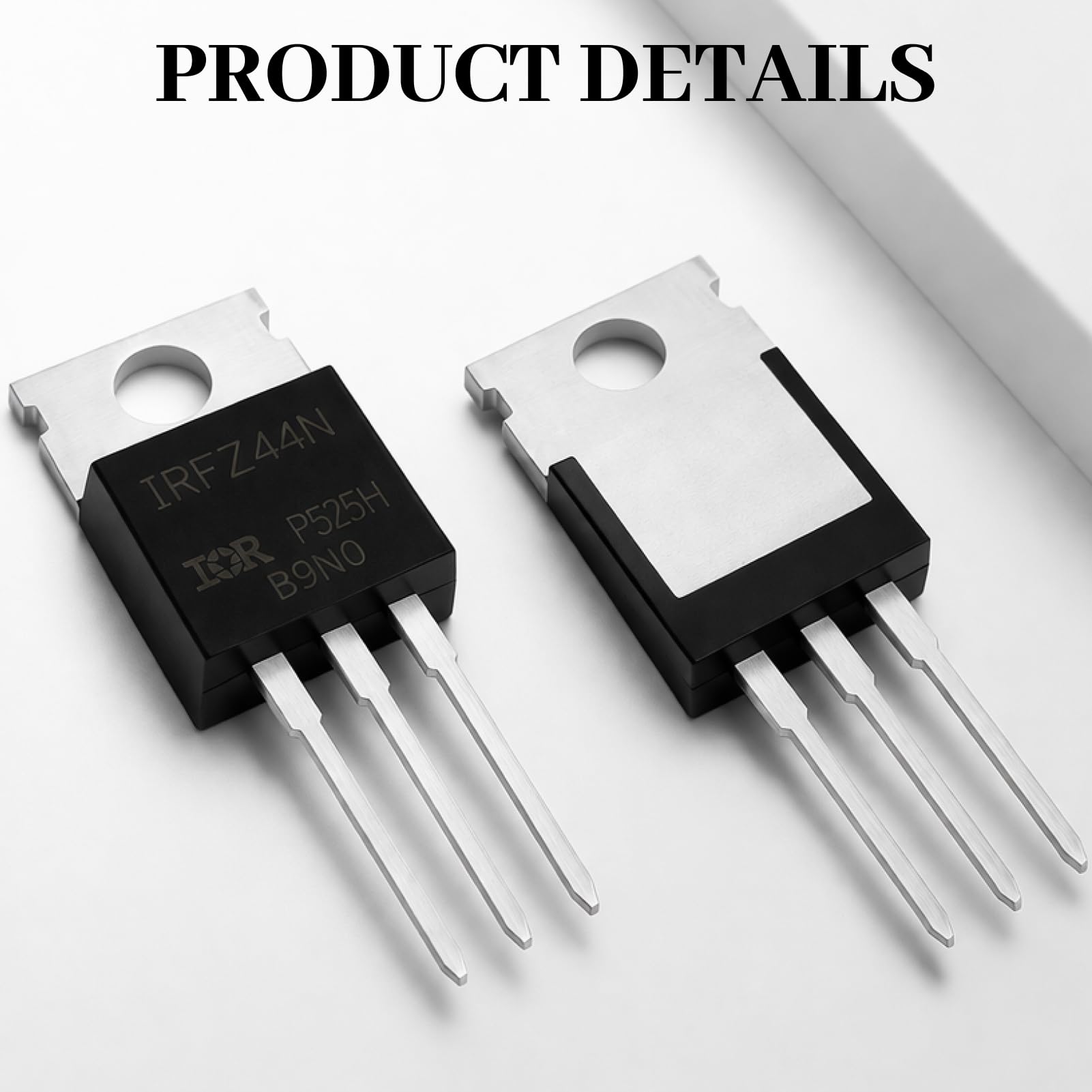 IRLZ44N MOSFET N canale 55V 47A TO-220AB Transistor set MOSFET di potenza per progetti elettronici