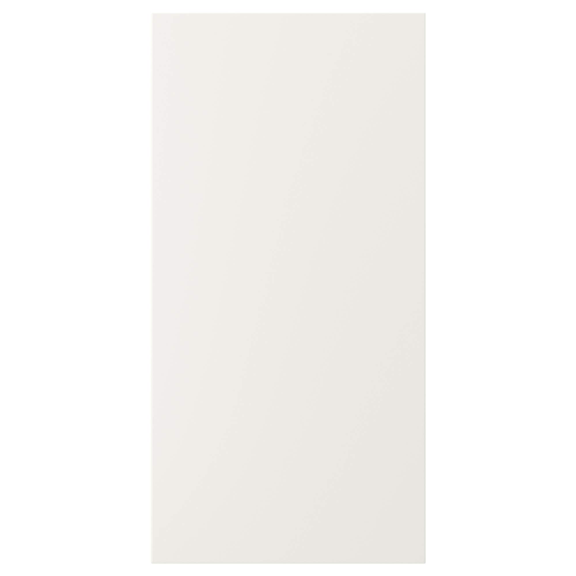 Porte VEDDINGE 40x80 cm blanc pour remplacer une façade abîmée