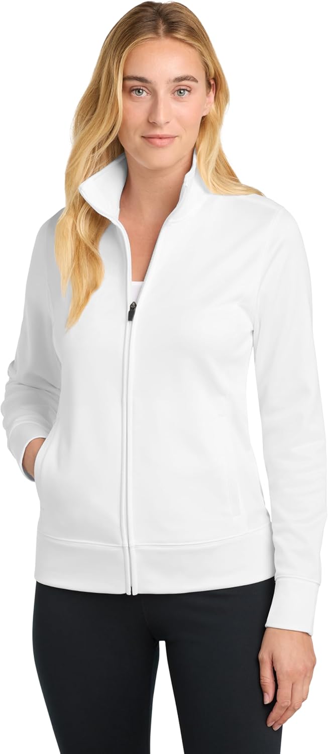 SPORT-TEK Women's Sport-Wick Fleece Full Zip Jacket