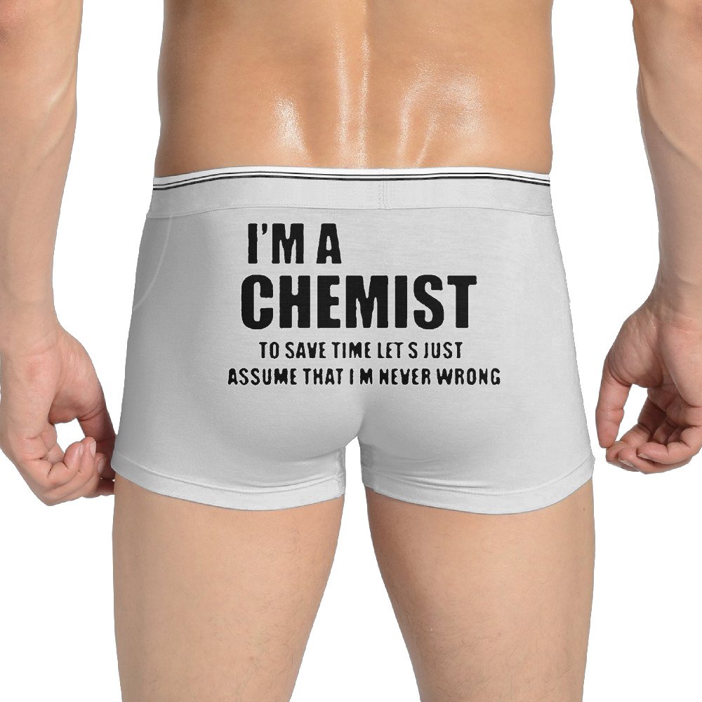 JeanMay111111Chemist Funny Chemistry Graphic Print Mens Briefs Underwear