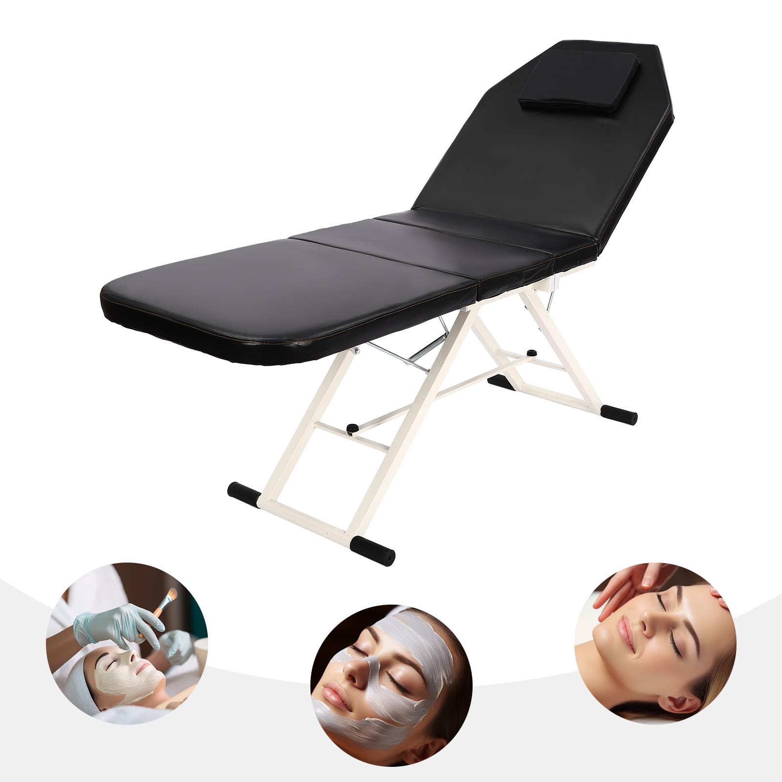 Portable Massage Table Bed Foldable Beauty Salon Therapy Tattoo - View #9