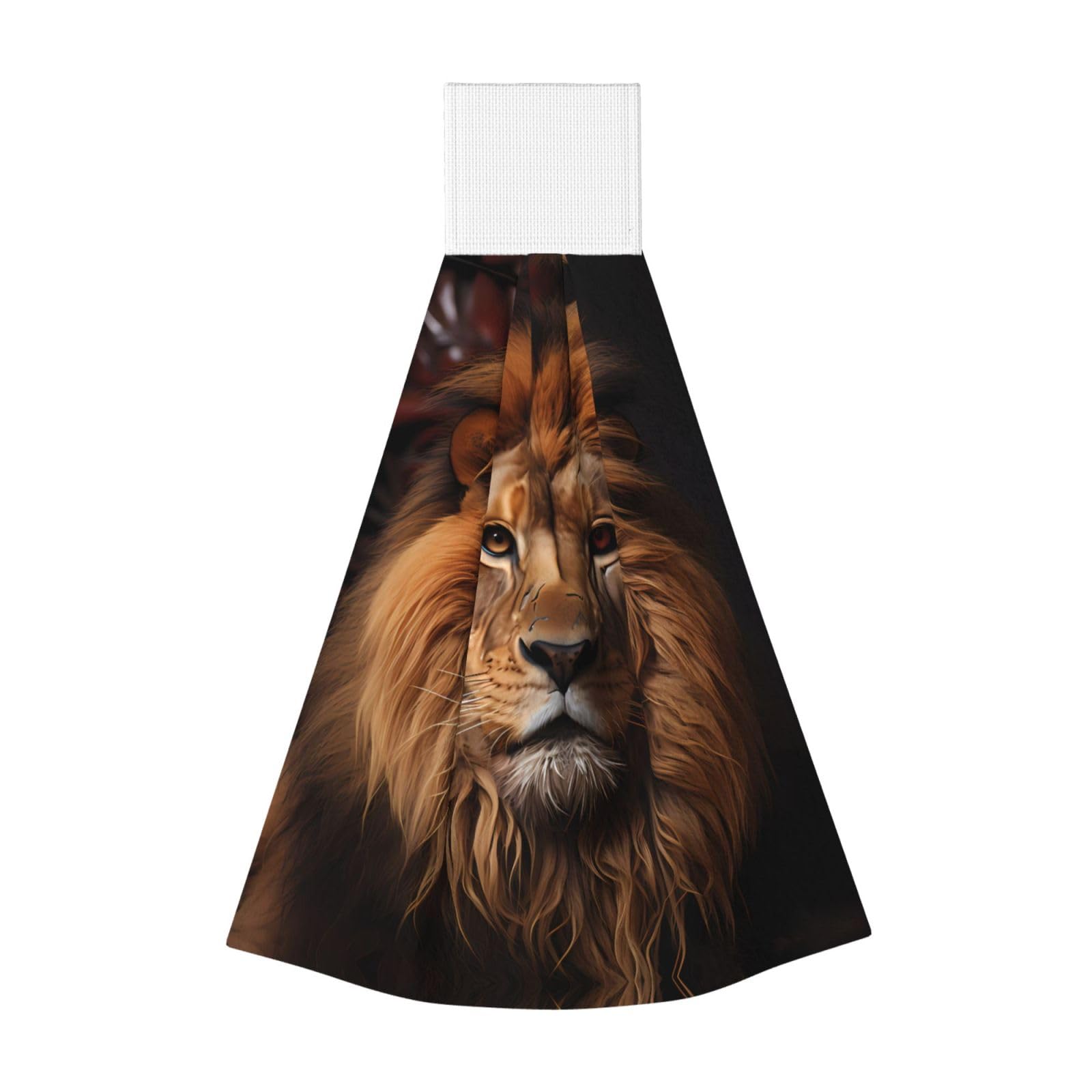 The Lion's Gaze Highly Absorbent Dish Towels Soft Coral Fleece Wipe