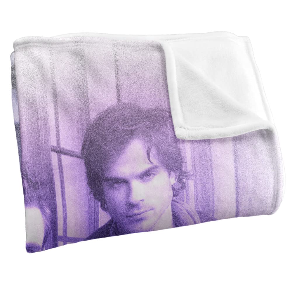 VAMPIRE DIARIES Silky Touch Kuscheldecke, superweich, 152 x 127 cm