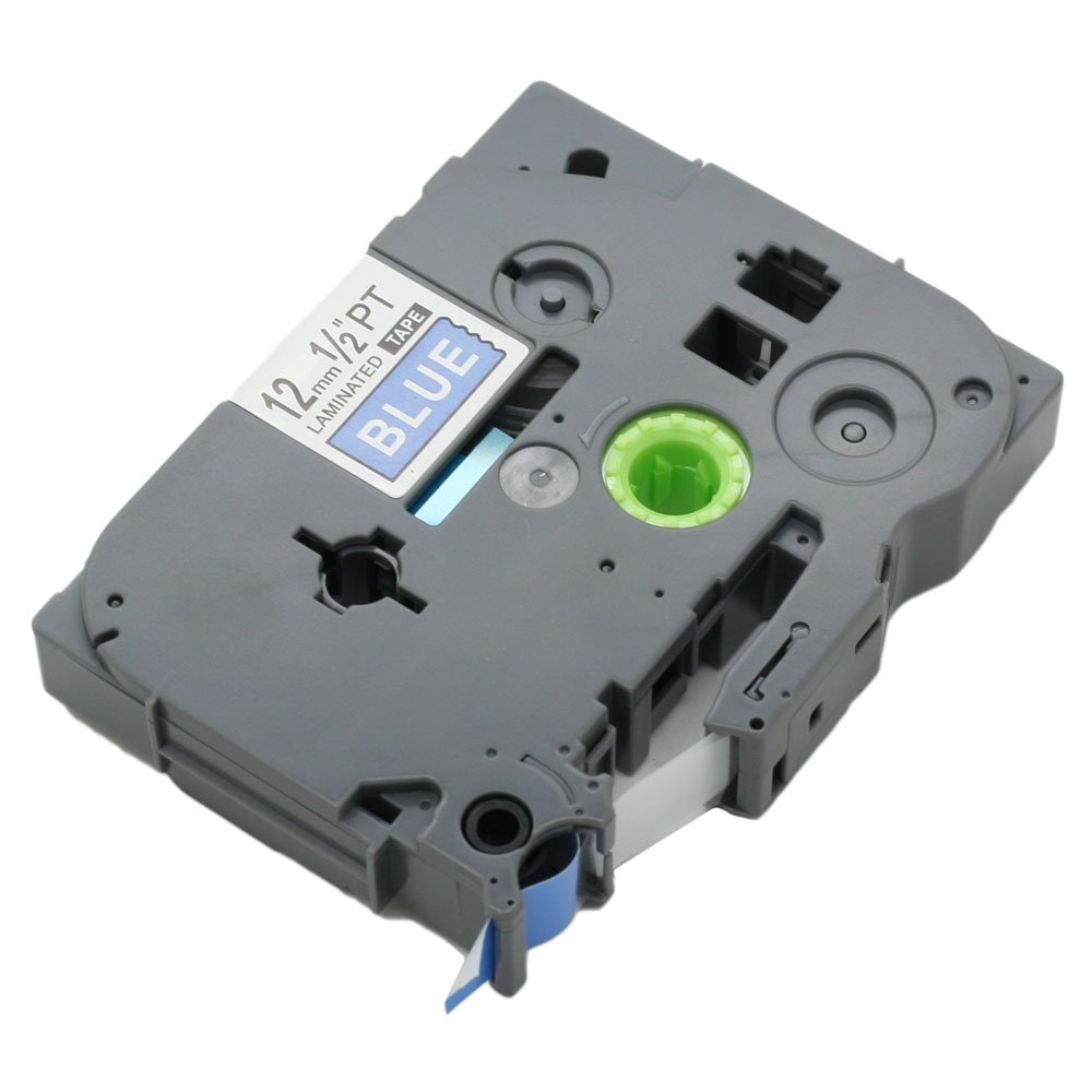 BROVACS 1 Pack White on Blue Label Tape Compatible for Brother P-Touch TZ535 TZe 535 12mm 1/2" OPA1153E - Image 4