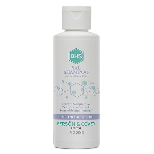 DHS SAL Champú Champú de máxima fuerza para psoriasis eccema y caspa Champú anticaspa medicado que reduce el aceite trata la picazón del cuero