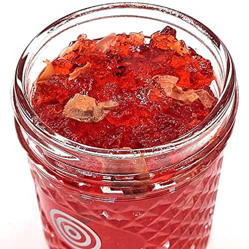 Viois, Rose & Lavender Aromatherapy Car Air Freshener(Gel Type). Handcrafted Natural Air Freshener For Car, Bedroom, Bathroom & Office. Chemical Free & Non Toxic. Ball Mason 8 Ounce Jar. (2 Pack) #TOP6