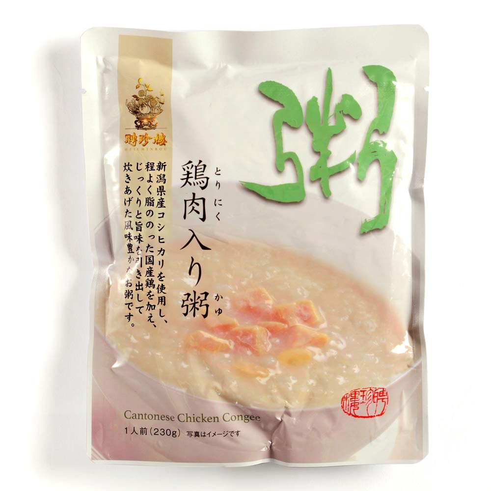 Amazon | 聘珍樓 へいちんろう 鶏肉入り粥 おかゆ 1人前 230g お粥
