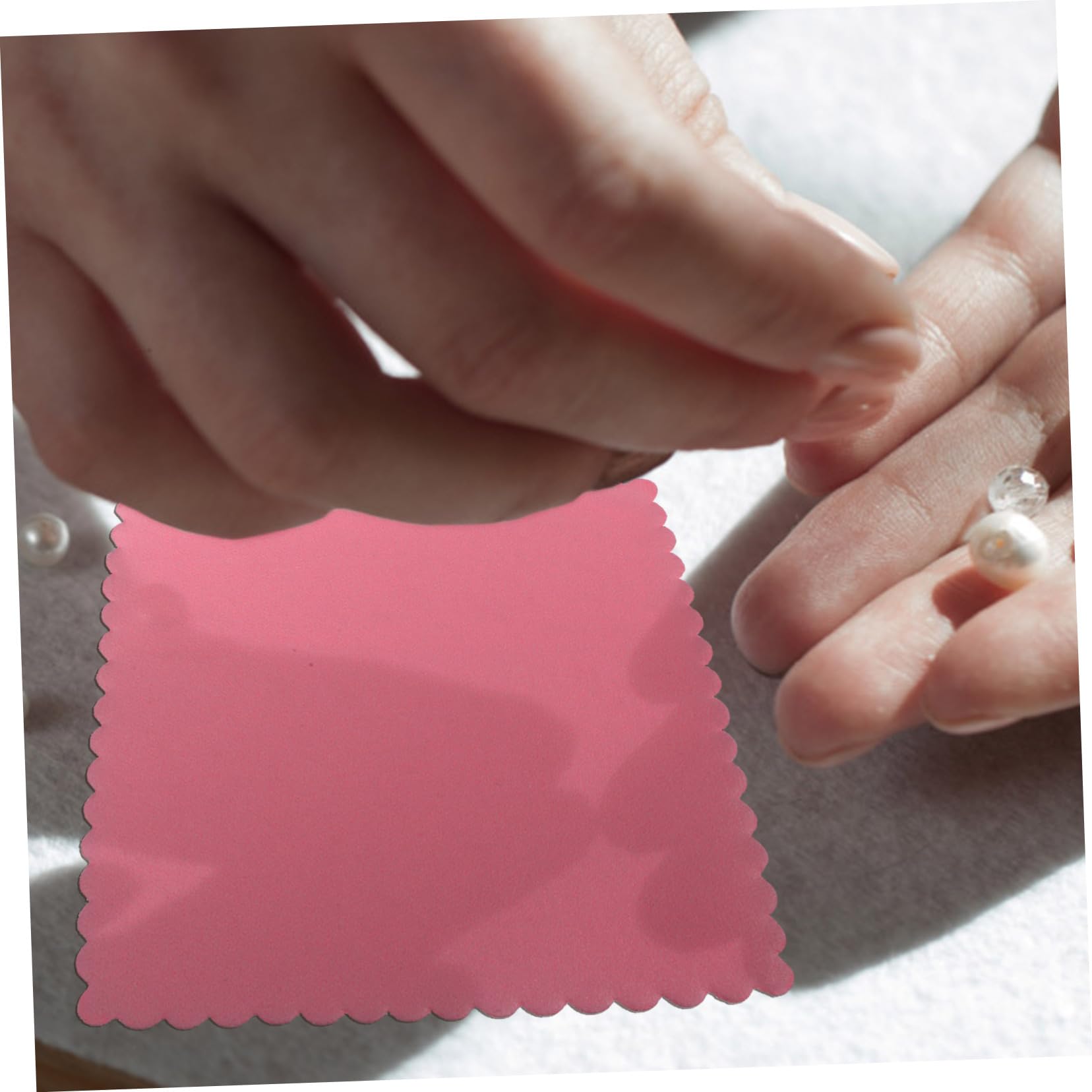 EXCEART 400pezzi Panno Microfibra per Pulizia Gioielli e Occhiali Salviette Colorate per Manutenzione Schermi e Oggetti Delicati Lavabili e Portatili