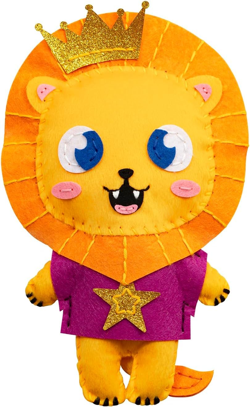 Kit Créatif Enfant My Mandarine - Doudou à Peindre "Huguette Le Chat" (24 Cm) - À Partir De 6 Ans