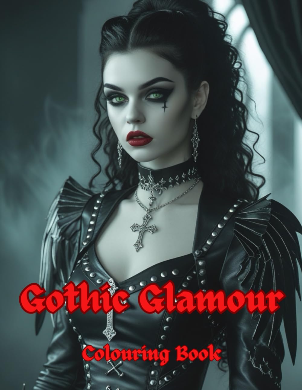 Gothic Glamour Colouring Book: Dark Elegance & Intricate Designs for Adults – A Stunning Collection of Gothic Fashion, Victorian Beauty, and Macabre Art to Colour & Relax