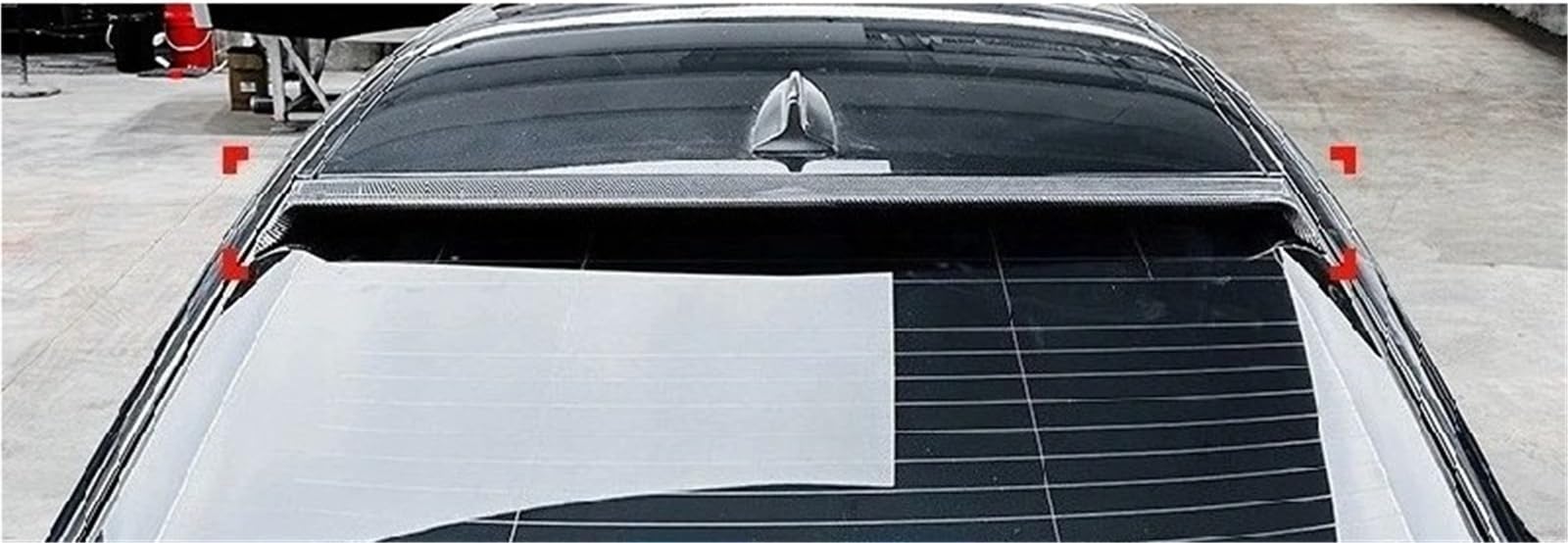 Dla B&MW 1 Seria E82 Coupe 120i M1 2008-2013 Skrzydło Na Klapie Lotka Tylny Spoiler Bagażnika Tylny Spojler Dachowy Spoiler Trunk Wing(Black)