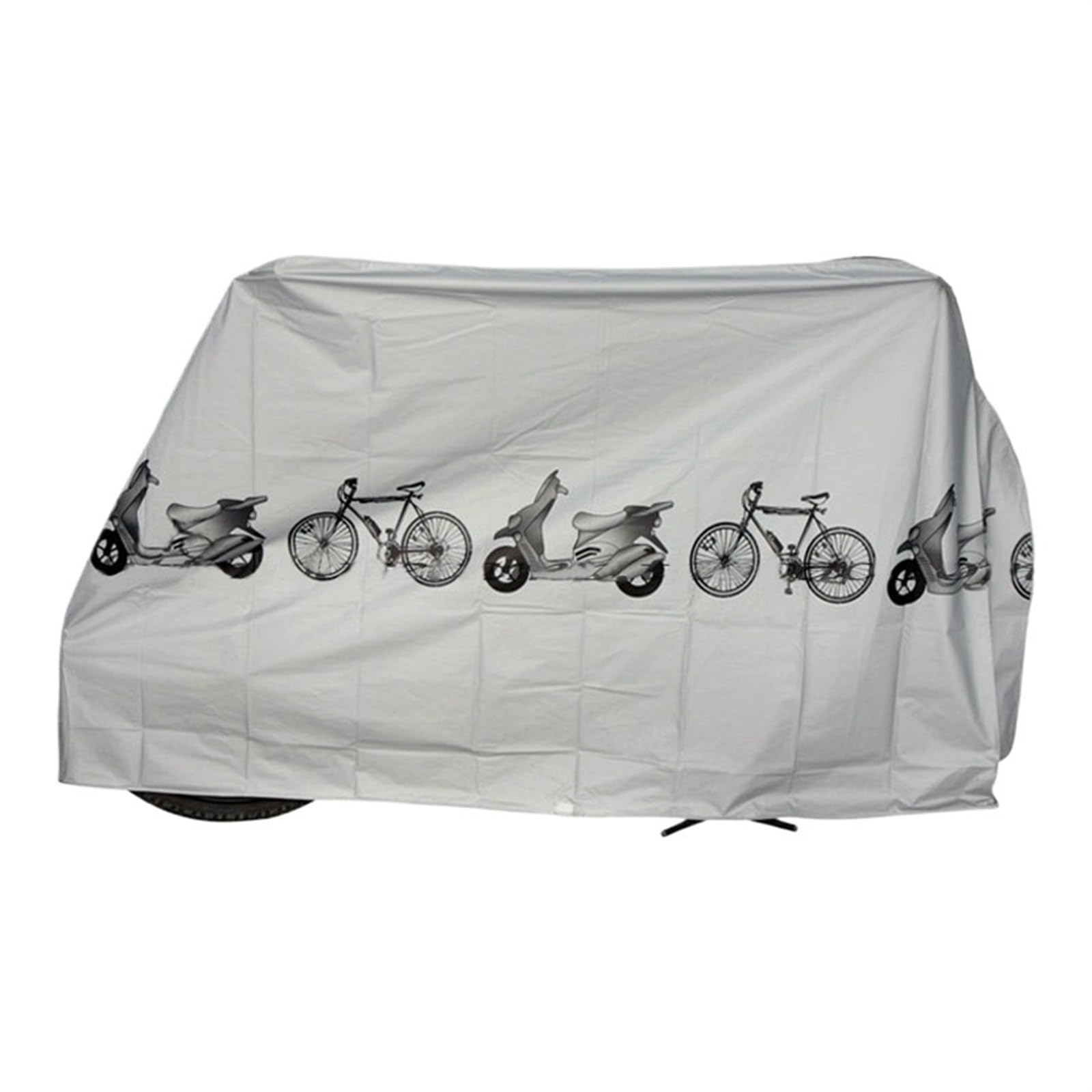 Housse Velo Les Housses de vélo d'extérieur, imperméables et Anti-poussière, Peuvent Mieux protéger Votre Voiture, adaptées à Tous Les vélos Bache Velo Exterieur (Color : 240g-gray)