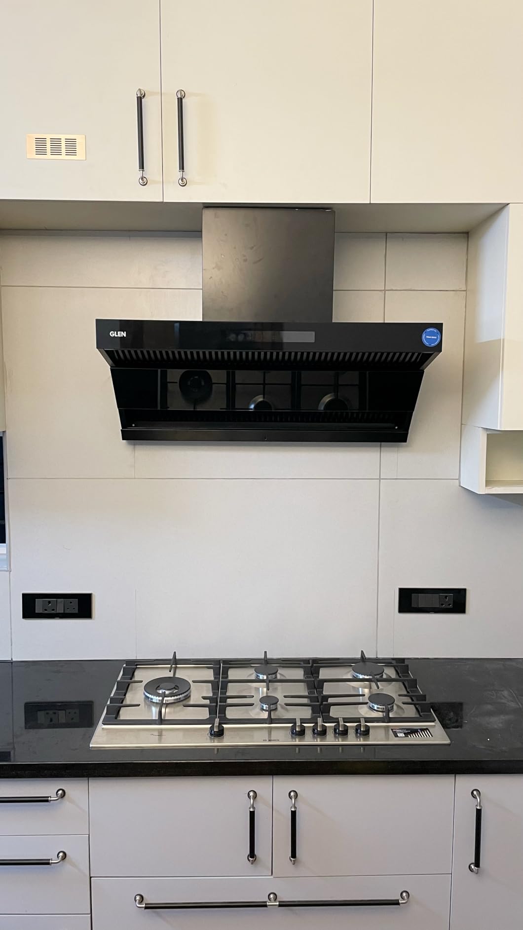 Bosch Built in Gas Hob Stainless Steel 5 Burner Silver PCS9A5C90I