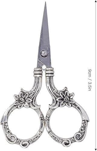 Miniatura 6 de Tijeras de bordado de costura, tijeras de bordado de 3.5 pulgadas, tijeras de hilo para manualidades, tijeras de punto de cruz, tijeras pequeñas de