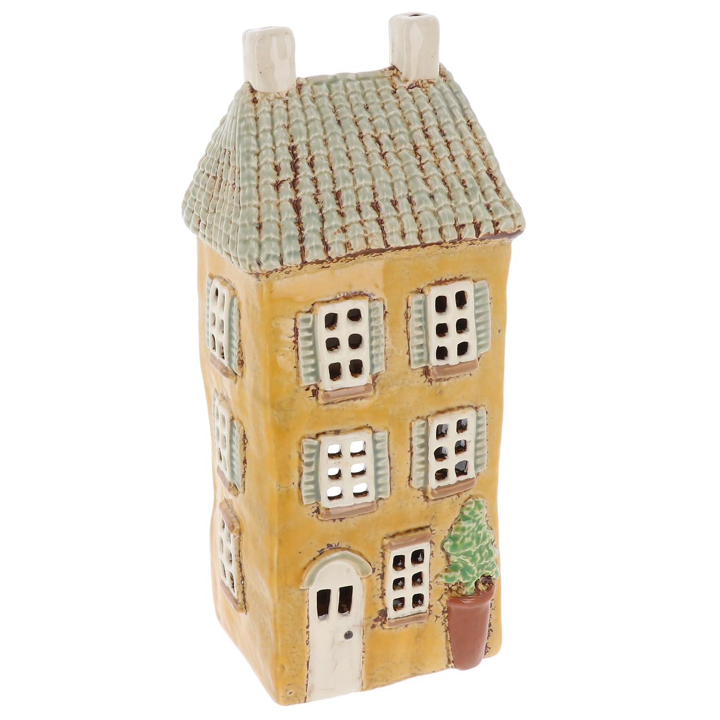 Village Pottery Garden House/Shutter Tealight l 340293