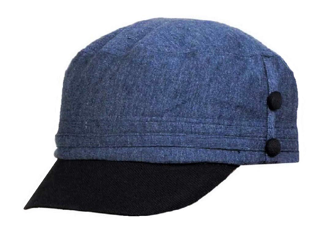 POSHINGShort Peak Flat Side Button caps