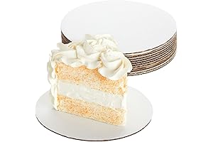 Juvale 12-Pack Round 6 Inch Cake Boards: The Perfect Base for Your Culinary Creations