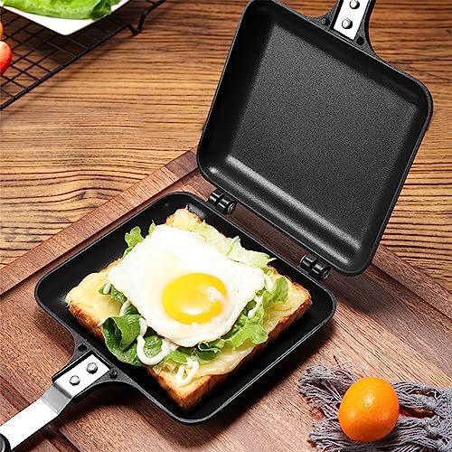 Homepatche Doppelseitige Camping Bratpfanne