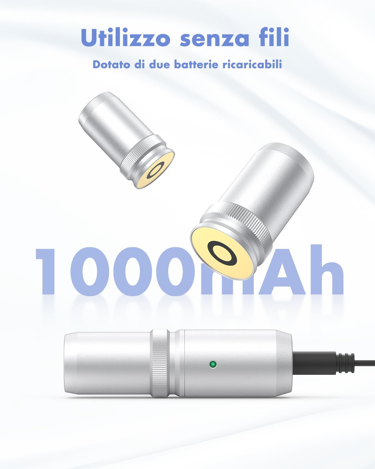 Dr. Pen Ultima A6 Penna per Microneedling Senza Fili Macchina con 22 Cartucce