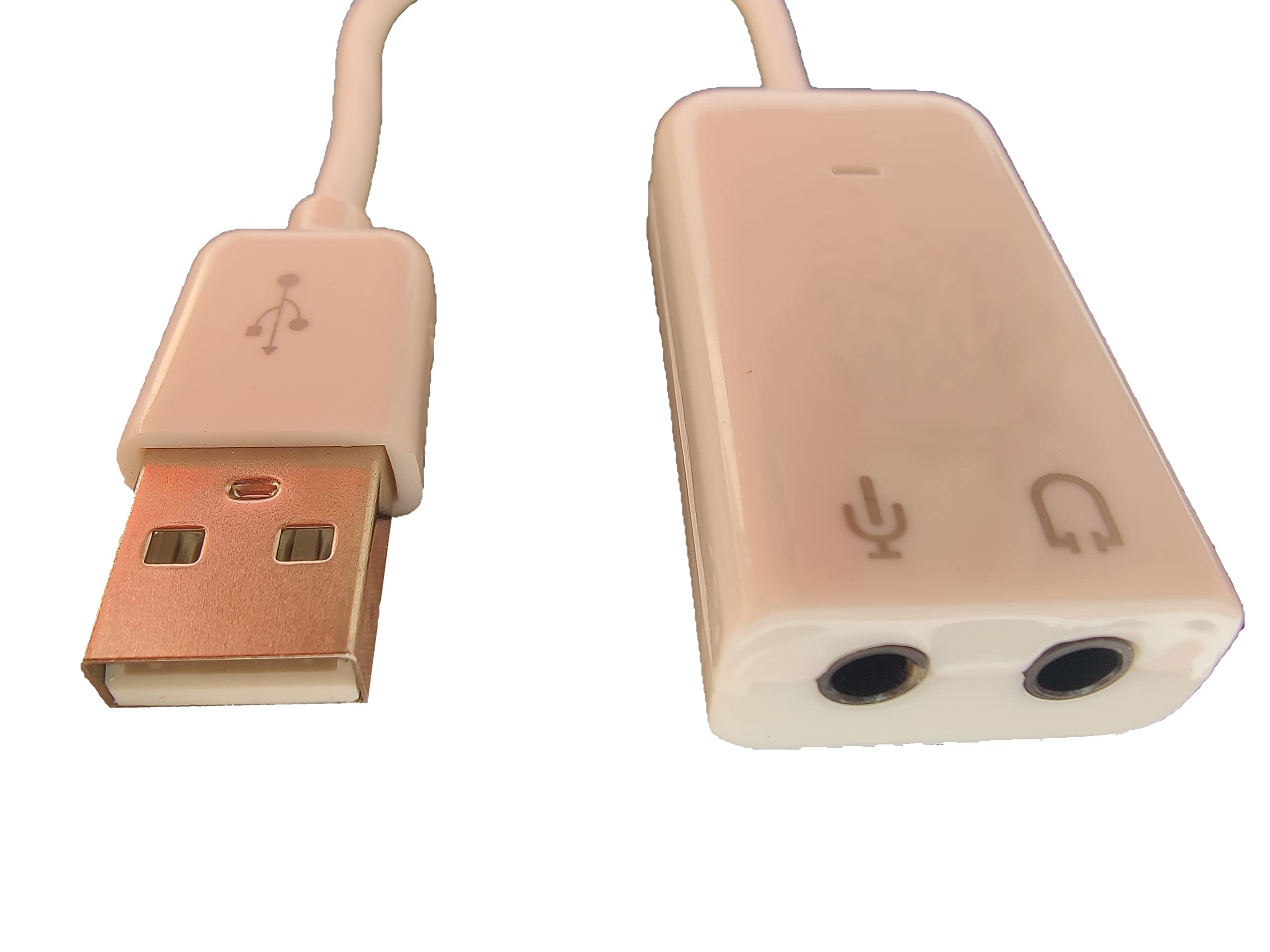 Anjo External 2.0 USB 7.1 Channel Sound Adapter (USB to Sound) with 3.5 mm Headphone & Microphone Jack, Just Plug and Play to Support Voice Input & Output on Laptop/Desktop/Mobile/Tablet etc. (White)-image-20