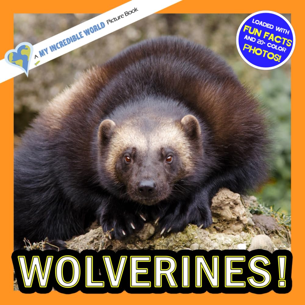 Wolverines!: A My Incredible World Picture Book for Children (My Incredible World: Nature and Animal Picture Books for Children)