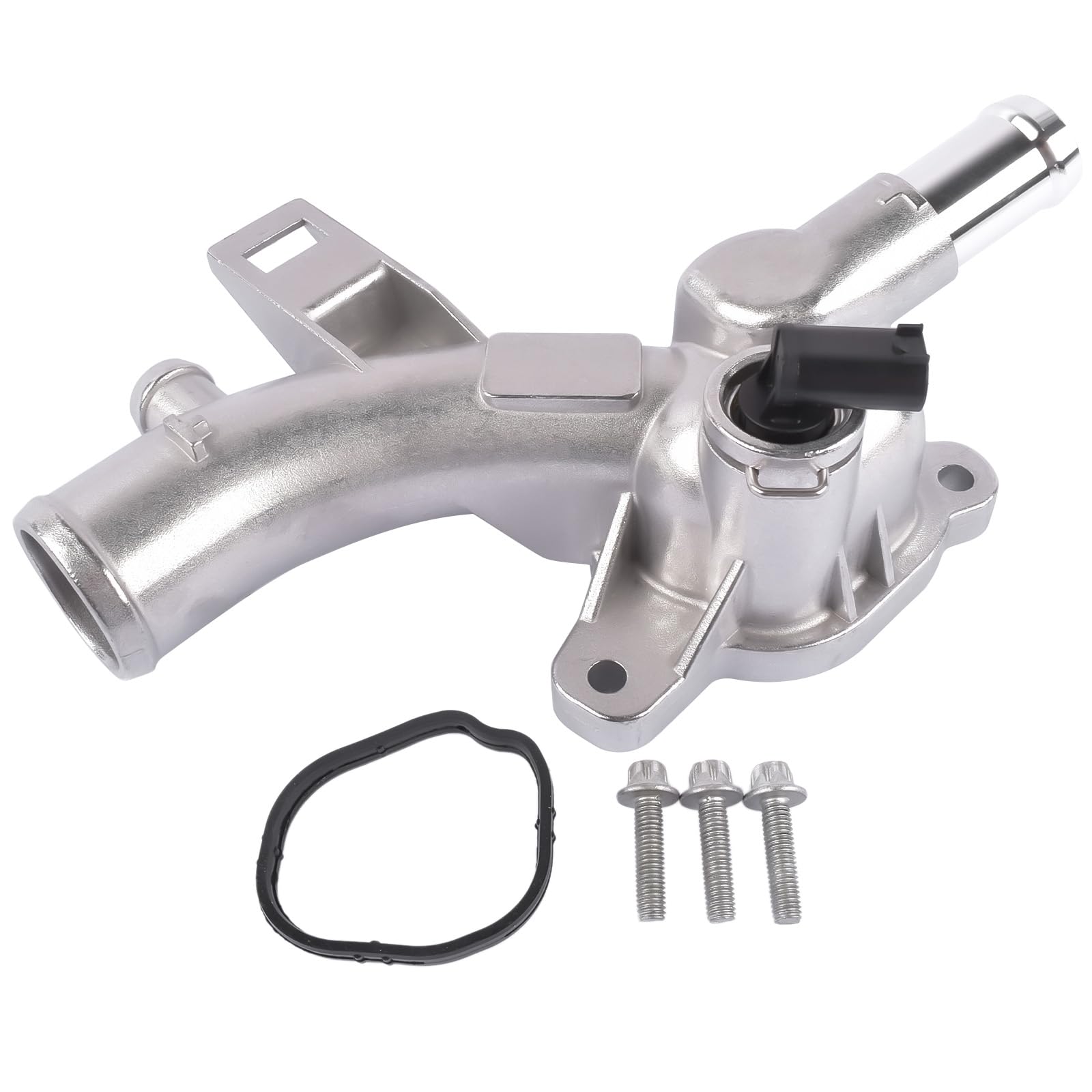 Brida de refrigerante Aluminio Compatible con Adam Astra J Meriva 25192985 | Compatible con Corsa E D Meriva B, 1338022