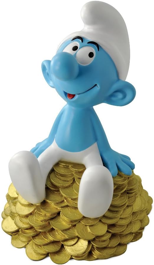 Smurf Money Pile Money Bank