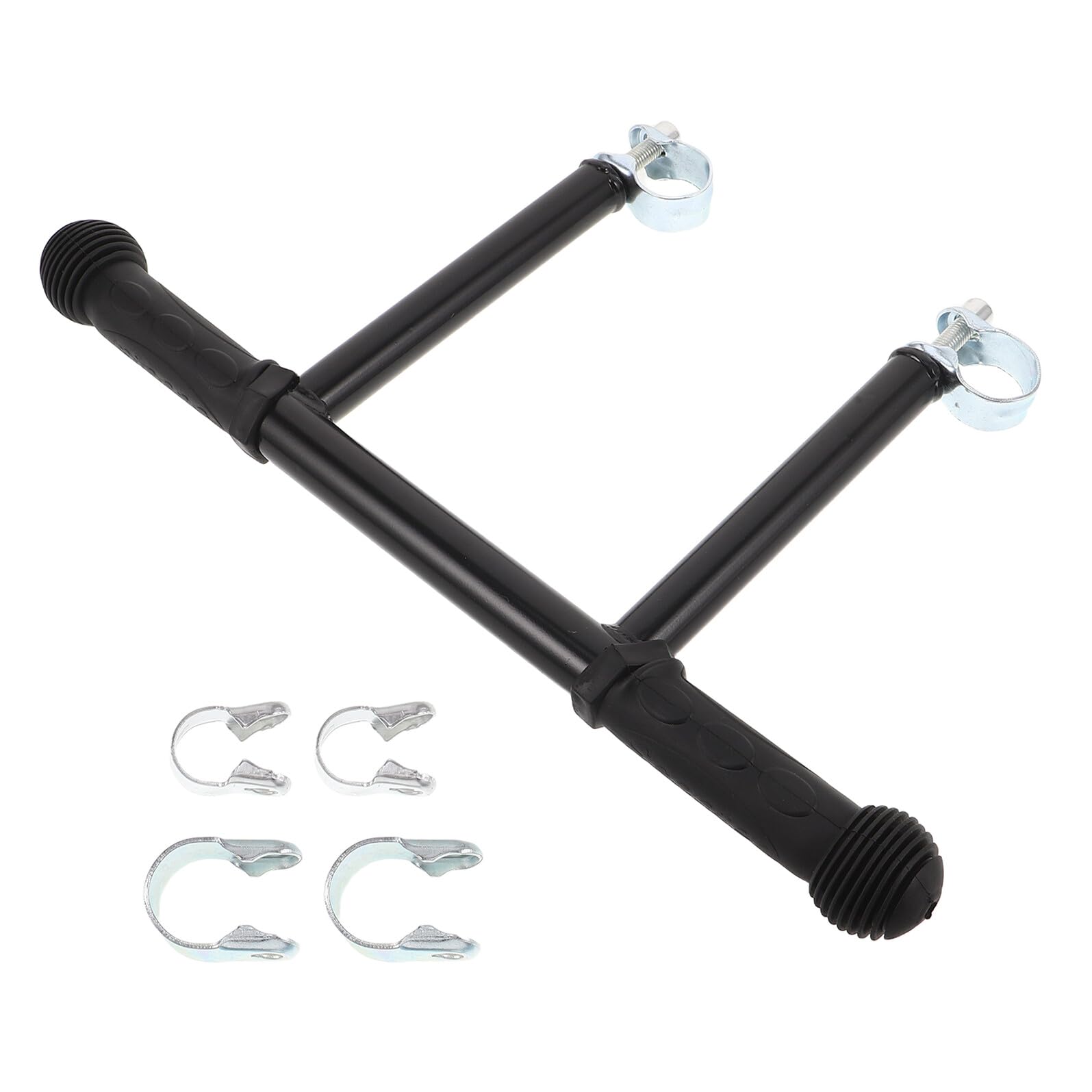 Extension de Poignée pour Poussette Plastique avec Plusieurs Attaches Accessoire Pratique pour Poussettes