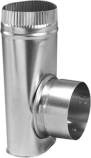 Deflecto Dryer Offset Connector, 4" Diameter, Silver (AMDOC/6)