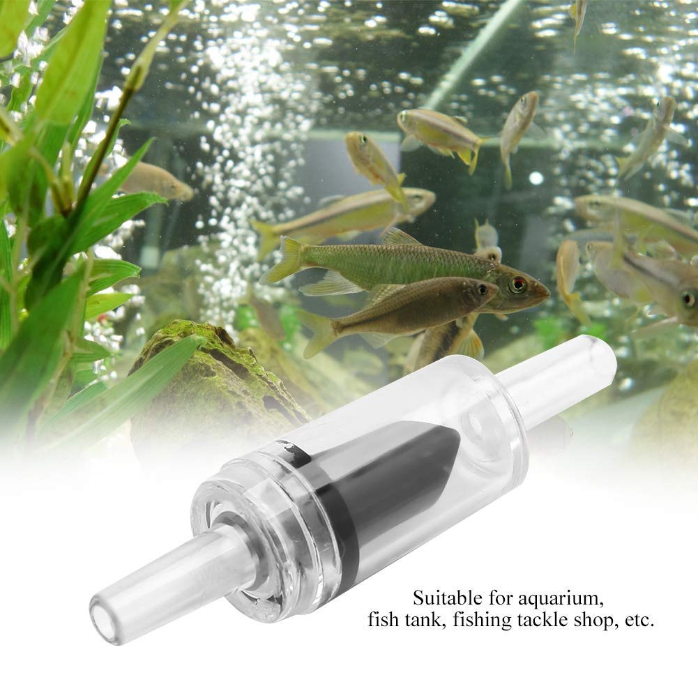 AQUANEAT Rückschlagventil Für Aquarium – 10er Set, Transparent, Für Luftschläuche (4 Mm Innendurchmesser), Schützt Vor Rückfluss