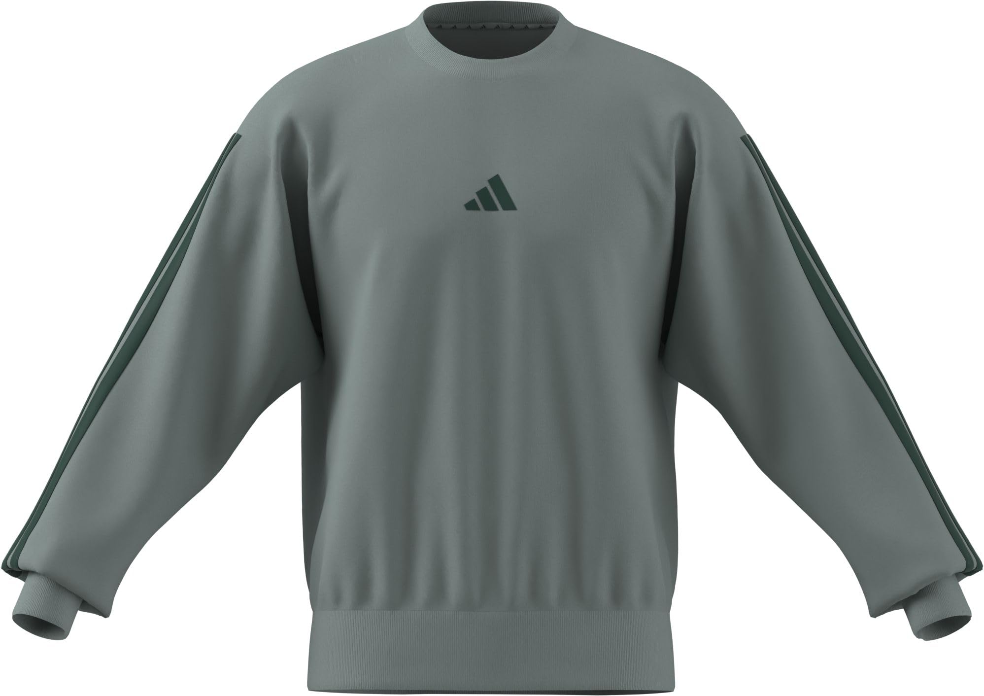 Adidas Men's Vert Sweatshirt Essentials 3-Stripes Fleece