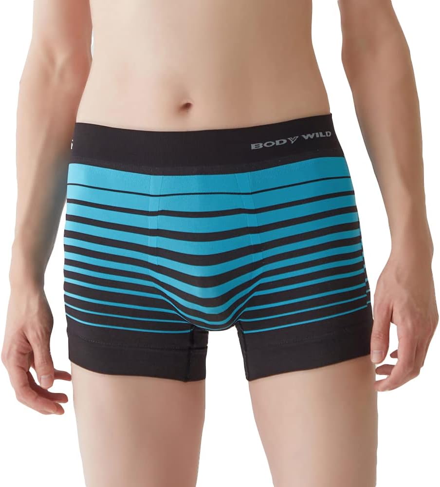 Amazon | [ボディワイルド] ボクサーパンツ FASHION 前とじ 立体成型