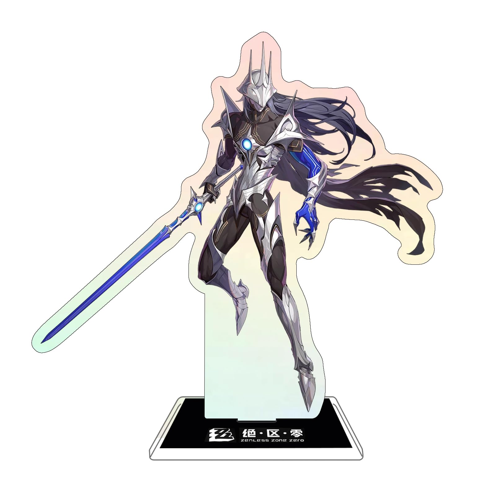 Rainteam Zenless Zone Zero Characters Acrylic Stand Figure,Colorful and Exquisite Character Design for Game Fans' Collection (Pyrois)
