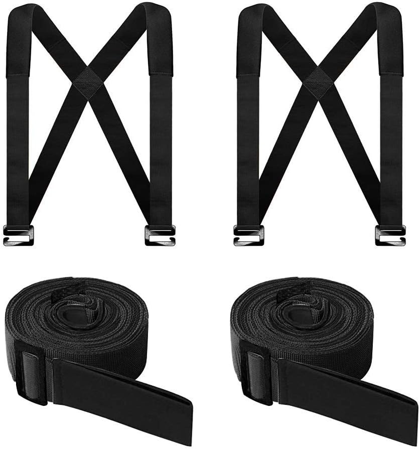 Moving Straps, 2Person Shoulder Lifting Strap Set with