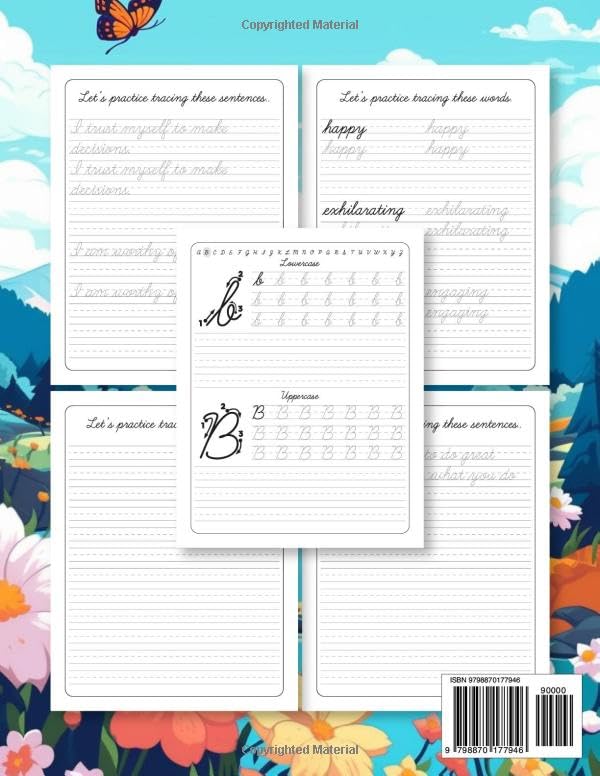 Snapklik.com : Cursive Handwriting Book For Teens: A Cursive Writing ...