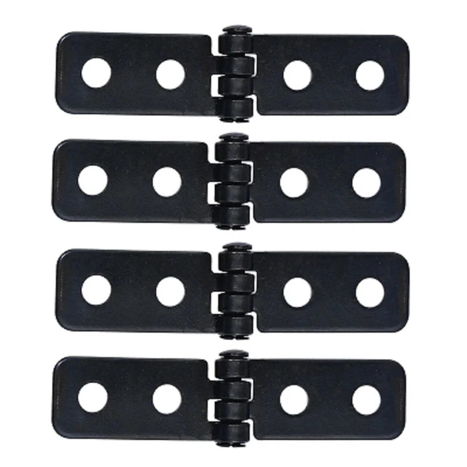 Rmwkrmogrf One Color Antique Black Mini Hinges For Wooden Box Metal Cabinet Door Furniture Rectangle Hinge Hardware 4Pcs
