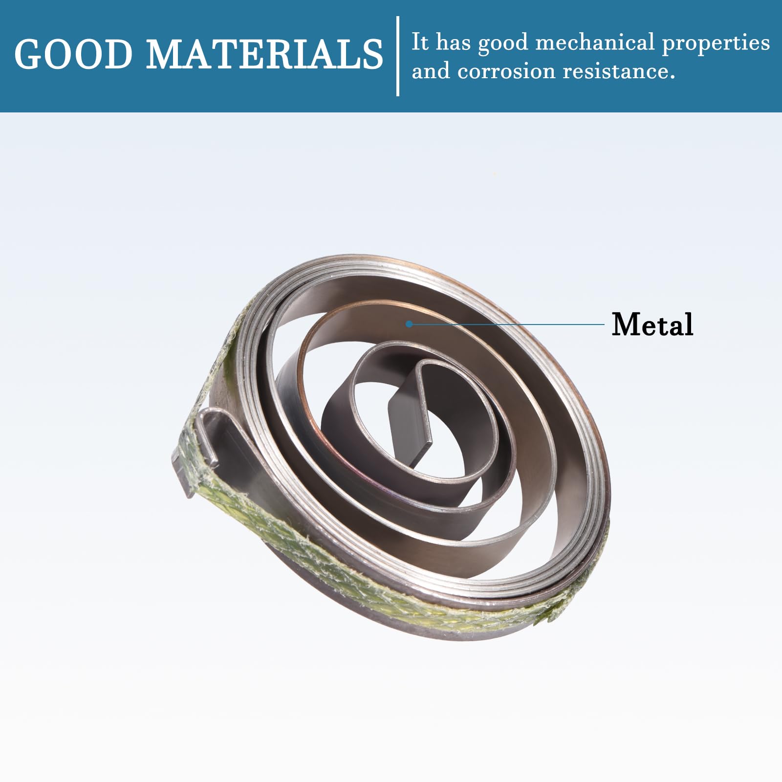 QUARKZMAN 36 x 6 x 0.65mm Piatto Bobina Molla x 2pz Trapano Pressa Penna Feed Return Boil Molla per Trapano Pressione, [Bronzo Tono]