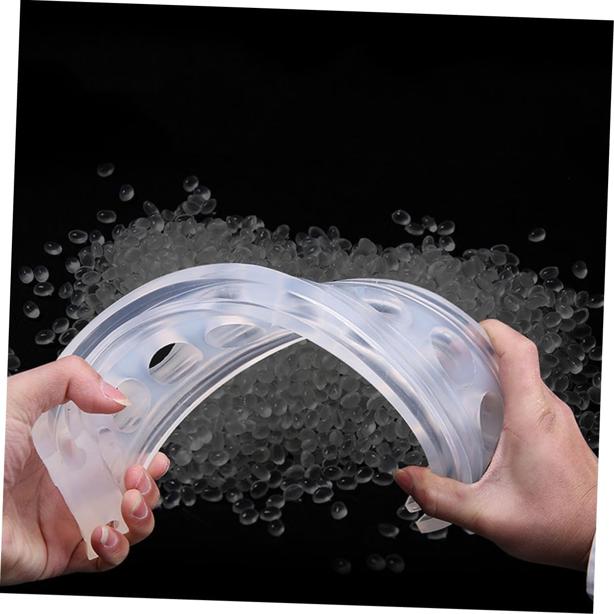 Ciieeo 4pcs Spring Shock Absorber Glue Buffers Car Bumper Cushion Car Shock Bushings Absorbers Shock Absorber Auto Bumper Cushion Transparent Rubber