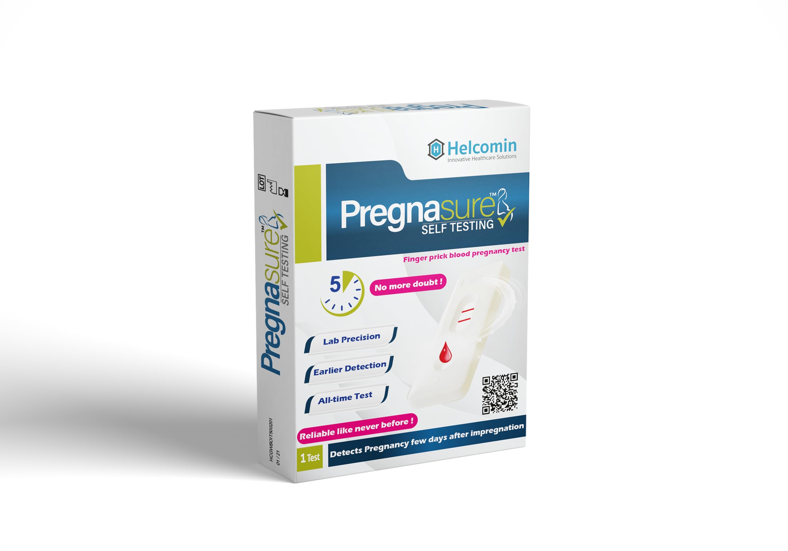 Finger Prick Blood Pregnancy Test