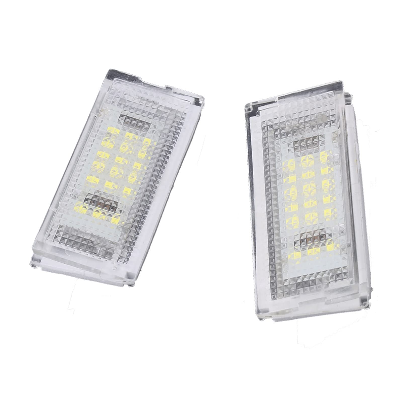 luce targa posteriore 2PCS Luce Targa Auto Fanale Posteriore Bianco Lampadine A - Per 3er E46 4D 1998-2003