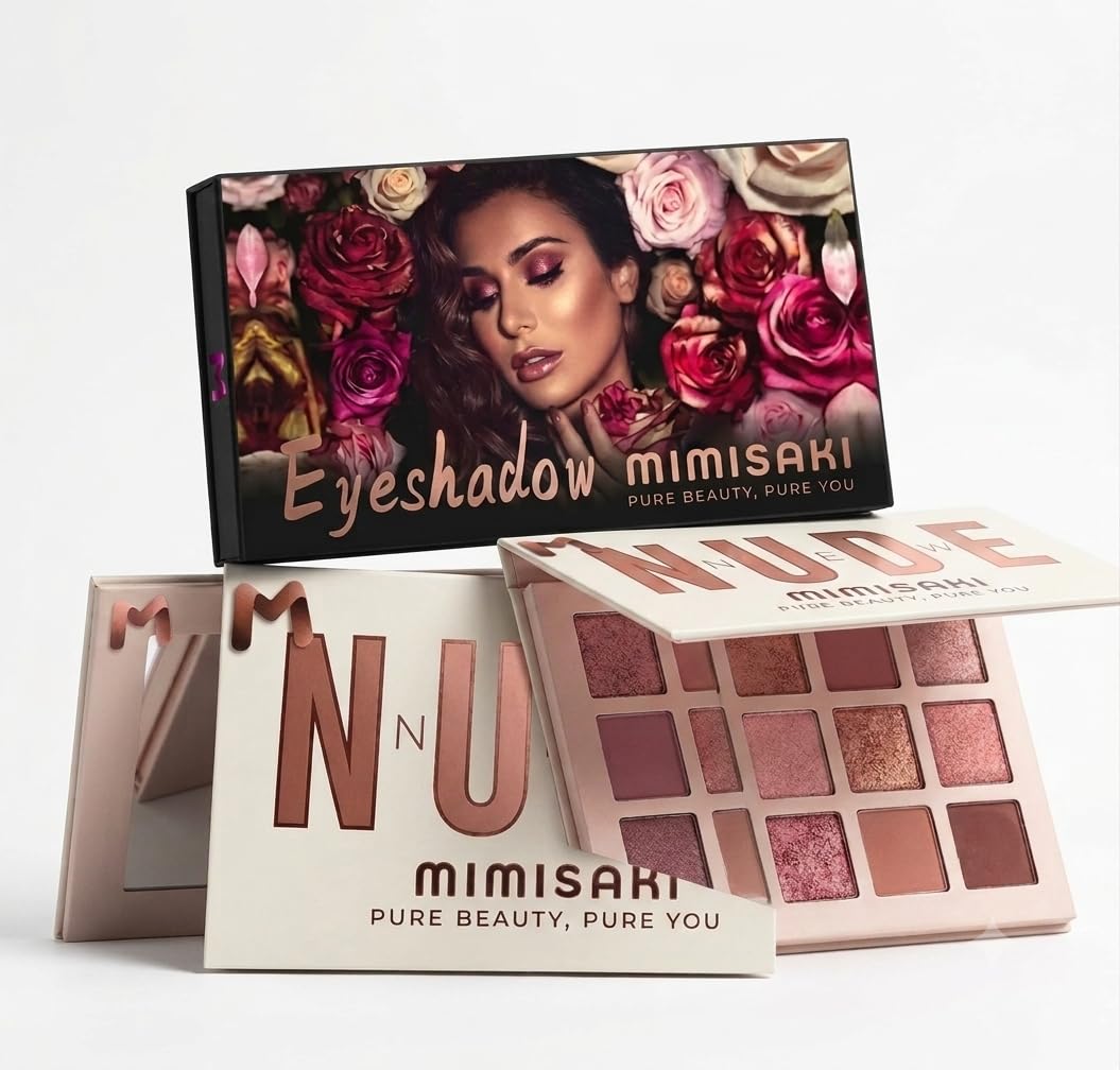 36 Shade Eyeshadow Palette | Matte & Shimmer Finishes with Black Shade | Rose Gold Remastered + Nude Edition | Highly Pigmented Long Lasting Eye Makeup Kit for Women-image-26