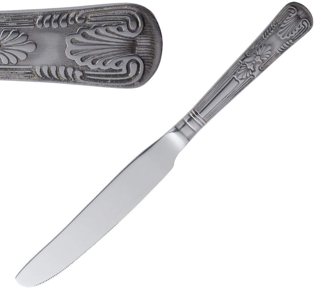 Olympia Kings Solid Handle Dessert Knife