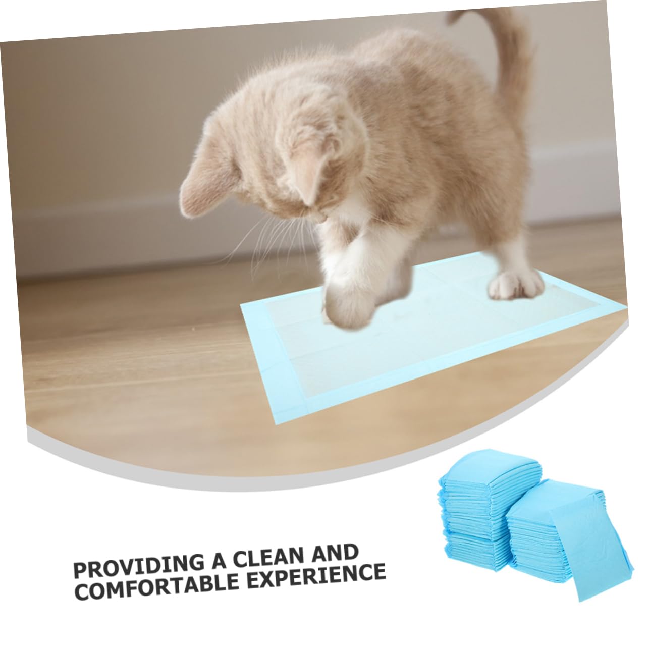 50pezzi Tappetini Igienici Assorbenti Per Traversine Lavabili e Impermeabili Per Addestramento Protezione Del Pavimento e Comfort
