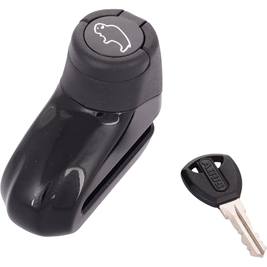 Abus Solid Cast Metal Motorcycle Disc Brake Lock