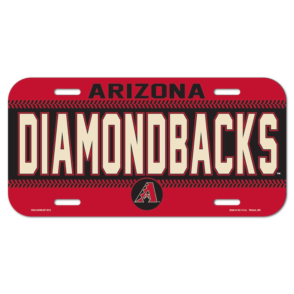 WinCraft MLB Arizona Diamondbacks License Plate