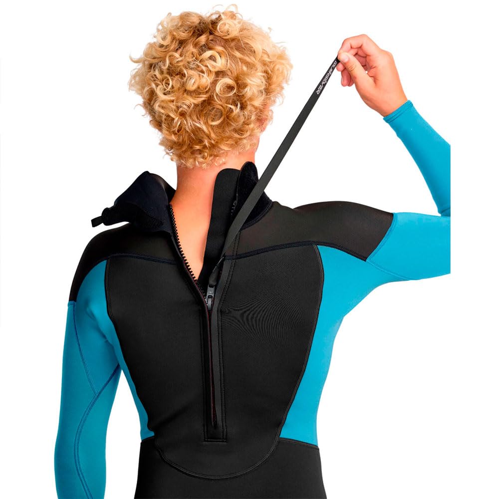 Quiksilver 2026 Prologue+ Neoprenanzug für Herren, 4/3 mm Reißverschluss hinten, Wolkenblau