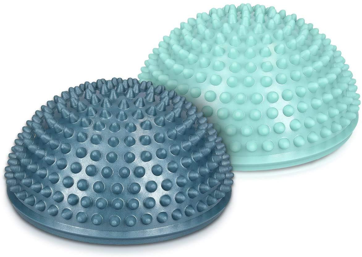 ALMAND (Label) 2X Hedgehog Balance Pods - Set of 2 Spiky Fitness Domes for Sports, Foot Massage, Stability Training, Balancing Therapy in Multiple Colors (B08CKZQFC9) Amazon Price History, Amazon Price Tracker