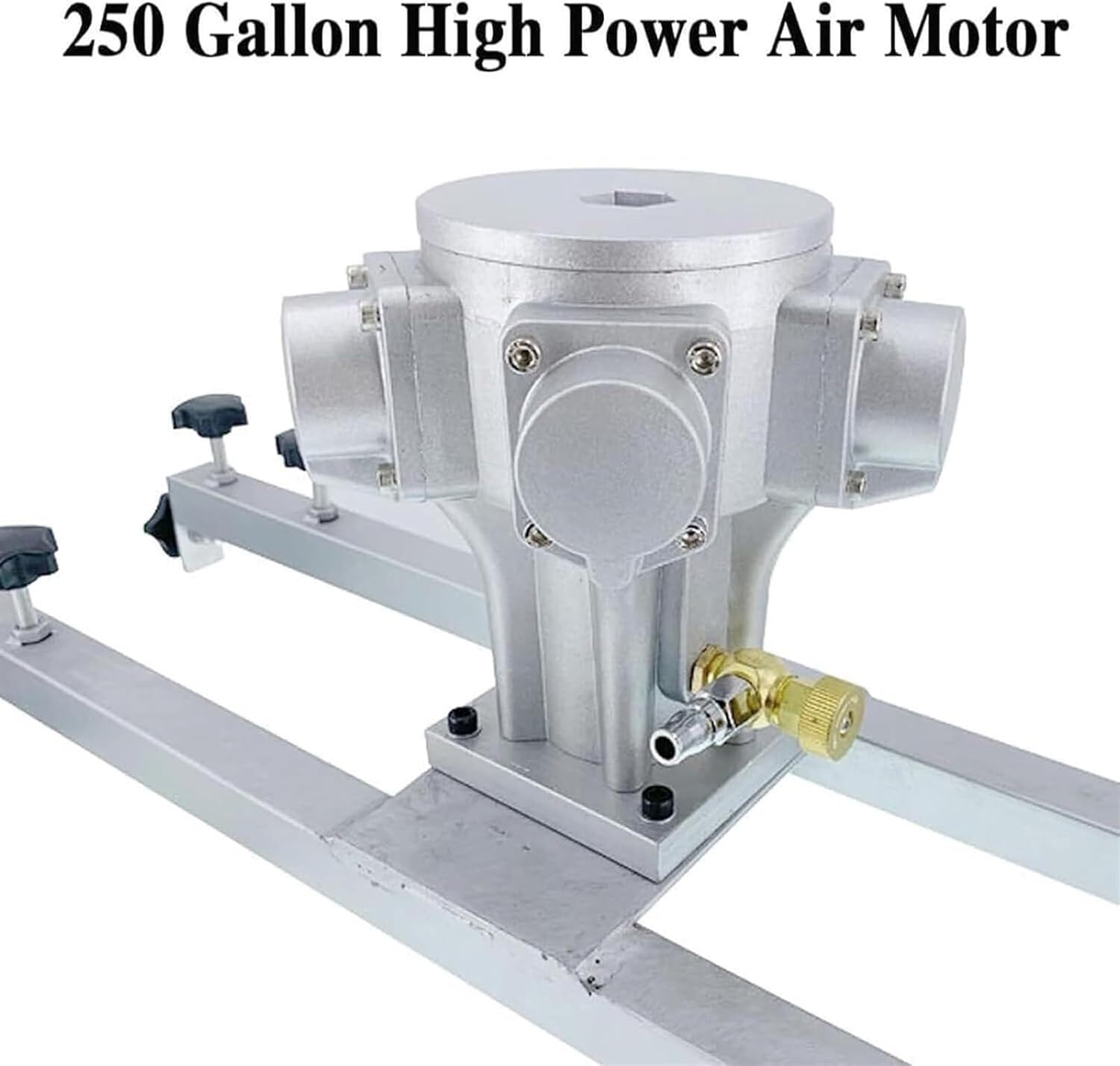 Air Agitator, Air Powered 1 Ton Tank Mixer, Paint Mixer with Support Frame for Paint Coatings