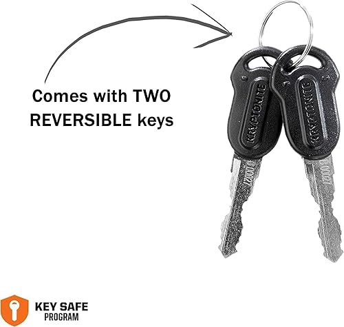 Miniatura 3 de Kryptonite KryptoFlex - Cable de bloqueo de bicicleta, 2 pies, 6 pies, 10 pies de largo, 0.472 in de grosor, cable de acero trenzado resistente,